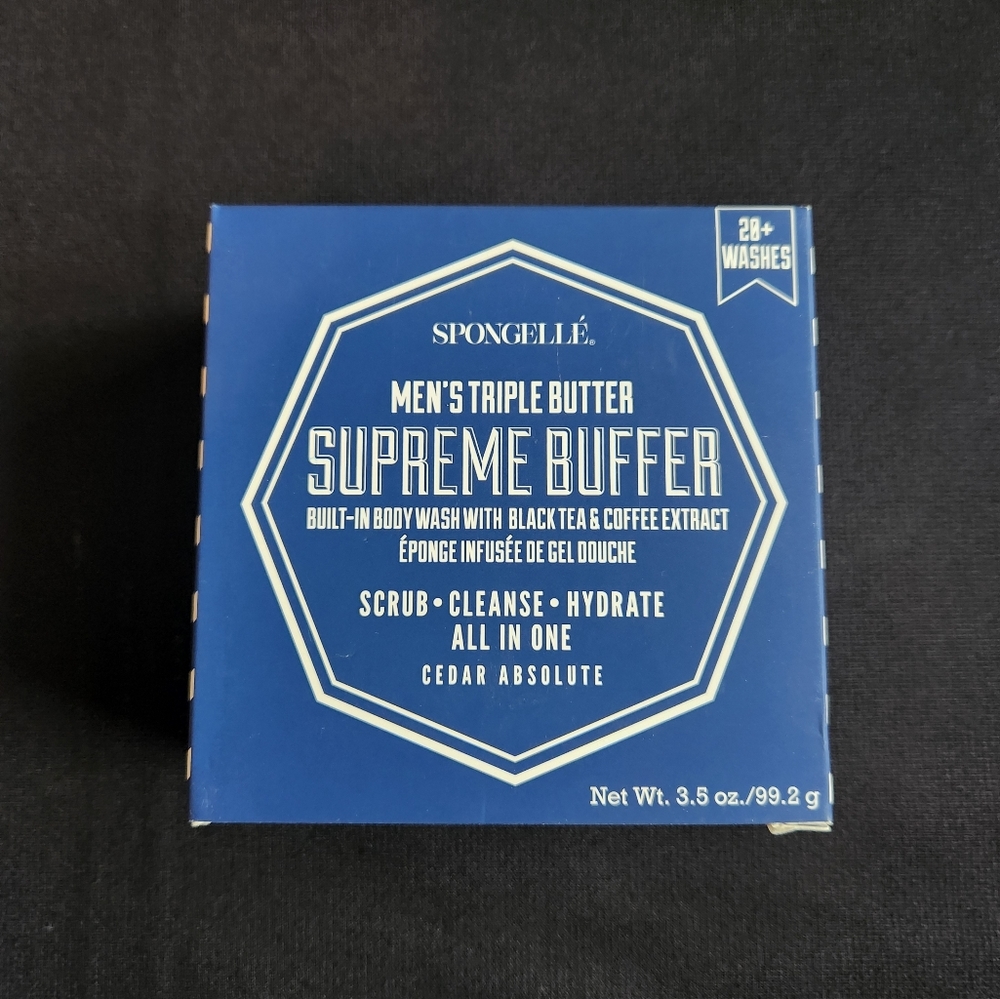 Spongelle Men's Body Buffer Cedar Absolute - New